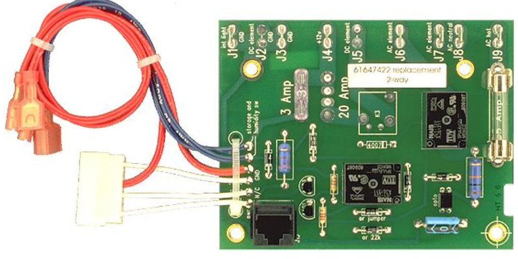 Dinosaur Electronics 61647422 2-Way Refrigerator Power Supply Circuit Board - Young Farts RV Parts