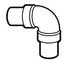 dometic 307230311 *SPECIAL ORDER* 1 1/2' 90 DEGREE BEND - Young Farts RV Parts