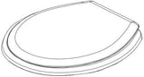 Dometic 310/ 311 Series Toilet Seat - Round Slow Close Bone With Cover - 385312076