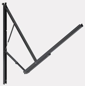 dometic 312487014U *SPECIAL ORDER* KIT PWR PATIO HDWR RH BSMT BLK BLK - Young Farts RV Parts