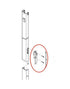 Dometic 3314069.000B - White Awning Lift Handle - Young Farts RV Parts