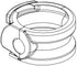 dometic 385310108 *SPECIAL ORDER* COVER PEDESTAL WHITE - Young Farts RV Parts