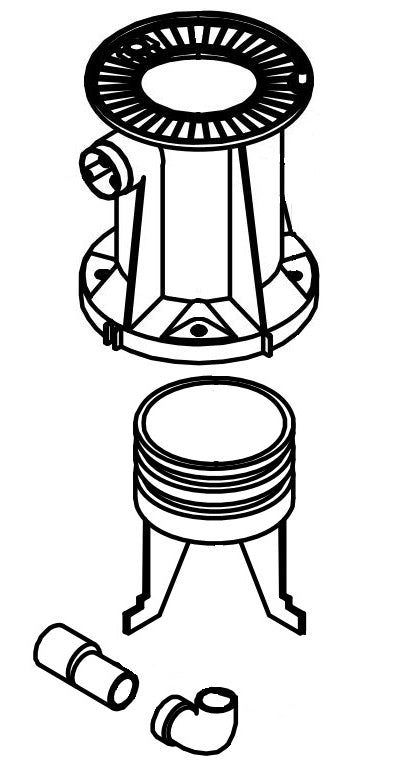 dometic 385310614 *SPECIAL ORDER* BASE KIT BONE - Young Farts RV Parts