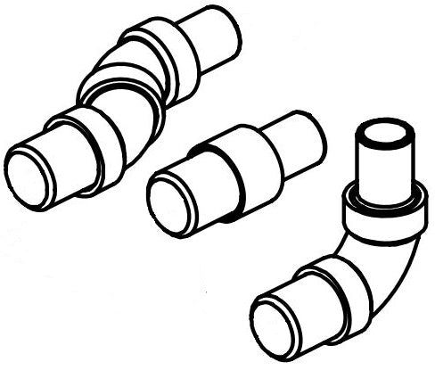 dometic 385310787 *SPECIAL ORDER* INLET ELBOW/UNISEAL KIT 4 - Young Farts RV Parts