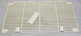 Dometic 3104928.001 Air Conditioner Ceiling Assembly Grille, Shell White