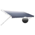 Dometic Corp 848NR20.40TB - 8500 Patio Awning, Onyx, 20', White Weathershield/ White End Cap - Young Farts RV Parts