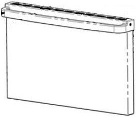 Dometic Stove Oven Door for Wedgewood / Atwood Ranges - Stainless Steel - 50183 - Young Farts RV Parts