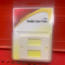 Load image into Gallery viewer, Double Face Plate for light switch - Ivory | 12905 - Young Farts RV Parts