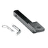 Draw-Tite 3591 - Class 1, No Drop/ 5/8" Rise Black Ball Mount with Pin and Clip for 1-1/4" Receivers - Young Farts RV Parts