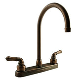 Dura Faucet DF-PK330HC-ORB - Dura J-Spout RV Kitchen Faucet - Oil Rubbed Bronze