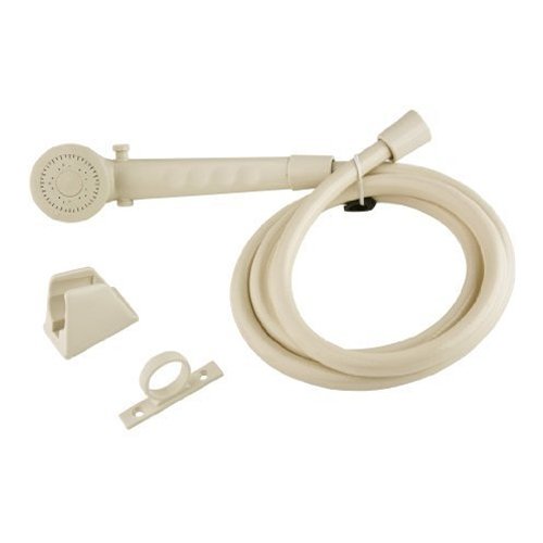 Dura Faucet DF-SA130-BQ - Dura RV Shower Head & Hose - Bisque Parchment - Young Farts RV Parts