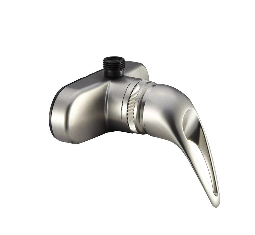 Dura Faucet DF-SA150-SN Single Lever RV Shower Faucet, Satin Nickel - Young Farts RV Parts