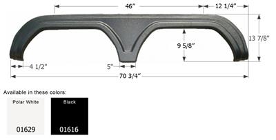 Fender Skirt Icon 01616 - Young Farts RV Parts