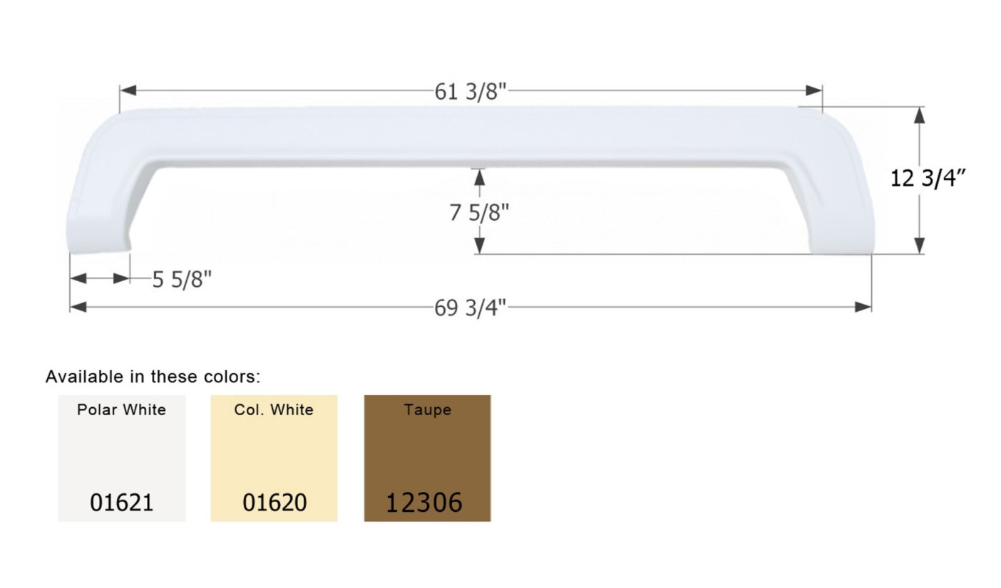 Fender Skirt Icon 01620 - Young Farts RV Parts