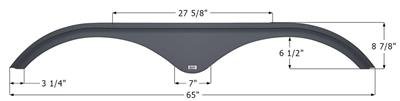 Fender Skirt Icon 14144 - Young Farts RV Parts
