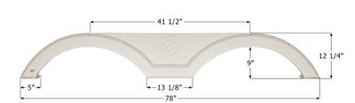 Fender Skirt Icon 14188 - Young Farts RV Parts