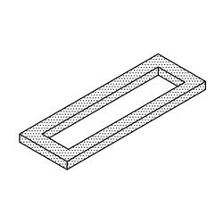 Furnace Gasket Suburban Mfg 070853 - Young Farts RV Parts