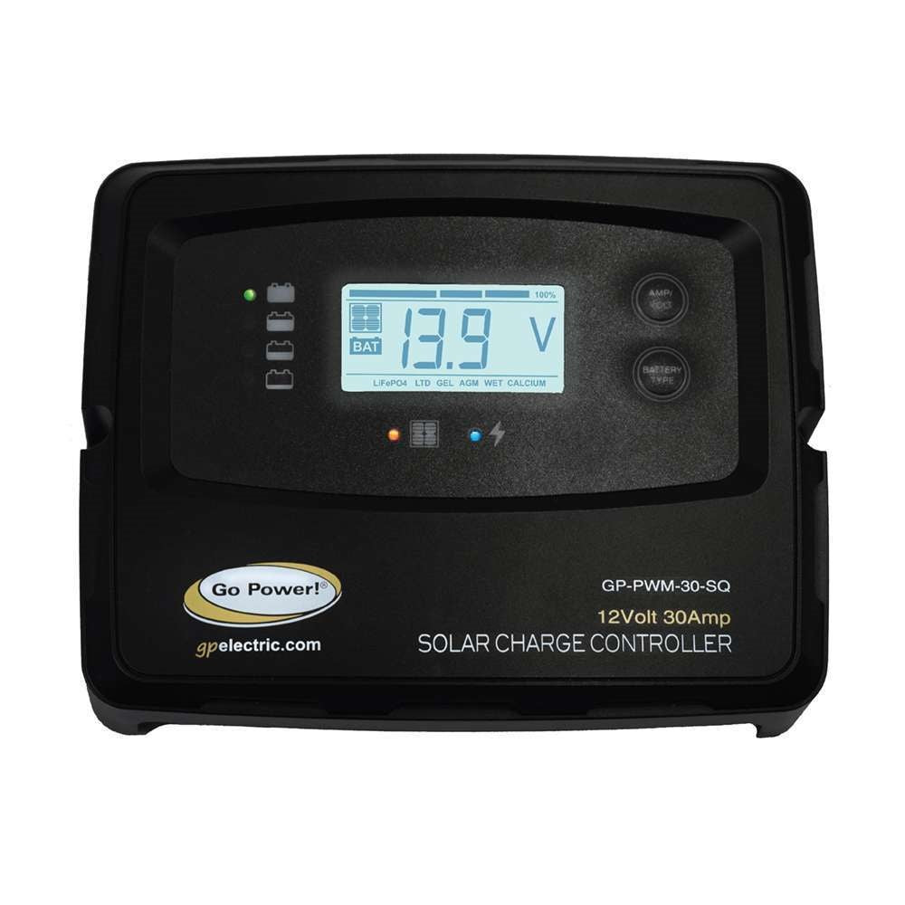 go power 82685 *SPECIAL ORDER* GP-PWM-30-SQ: 30 AMP PWM SOLAR - Young Farts RV Parts