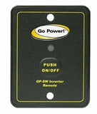 Go Power! GP-SW-Remote Inverter Remote for The GP-SW1500 12 and 24-Volt