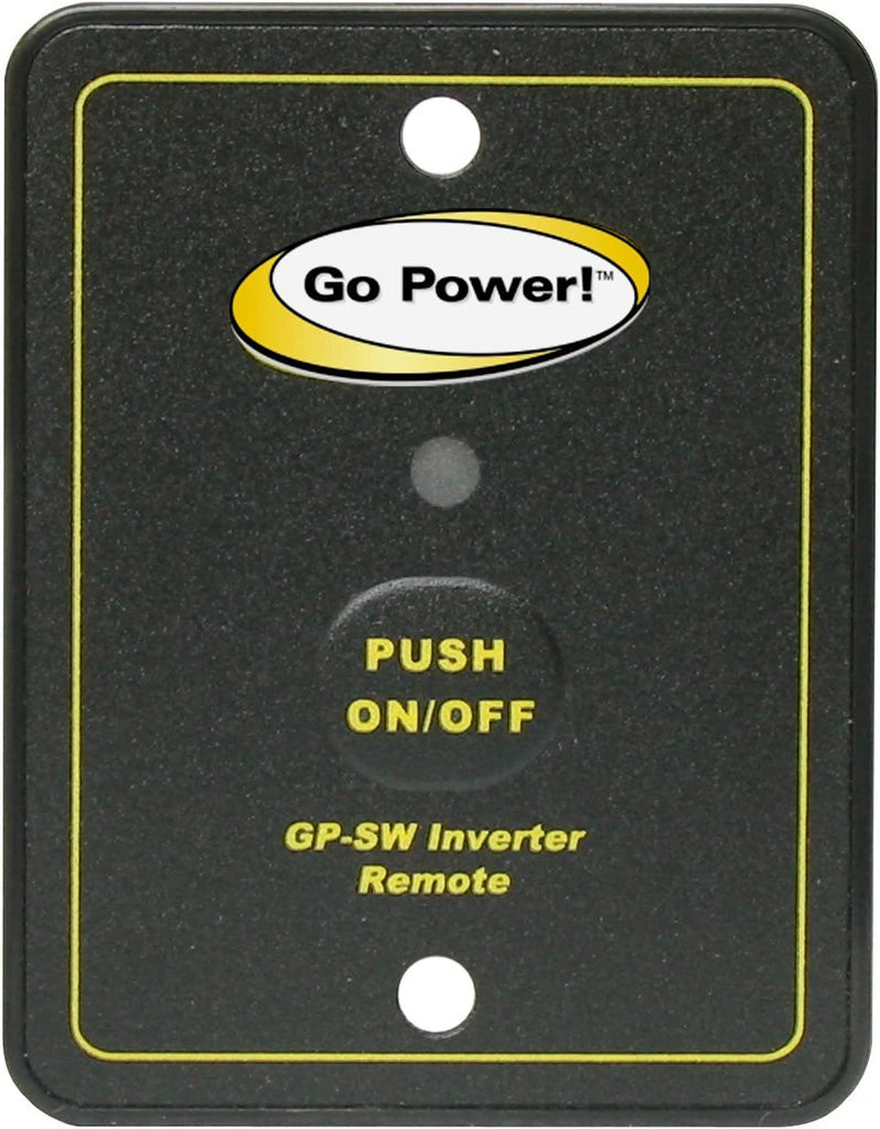 Go Power! GP-SW-Remote Inverter Remote for The GP-SW1500 12 and 24-Volt - Young Farts RV Parts