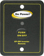 Load image into Gallery viewer, Go Power! GP-SW-Remote Inverter Remote for The GP-SW1500 12 and 24-Volt - Young Farts RV Parts