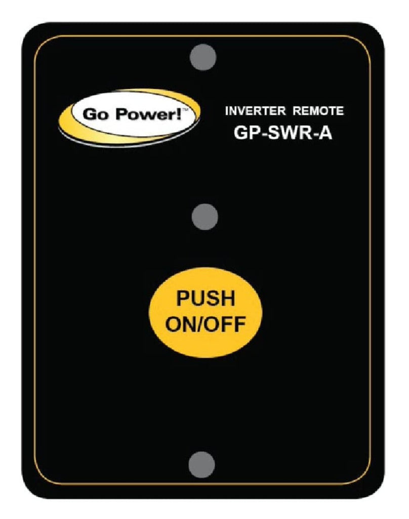 Go Power! GP-SWR-A Remote Inverter Remote - Young Farts RV Parts