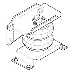 Helper Spring Kit Firestone Industrial 2404 - Young Farts RV Parts