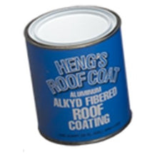 Load image into Gallery viewer, Heng&#39;s 43032 - 32 oz. Fibered Metal Silver Roof Coating - Young Farts RV Parts