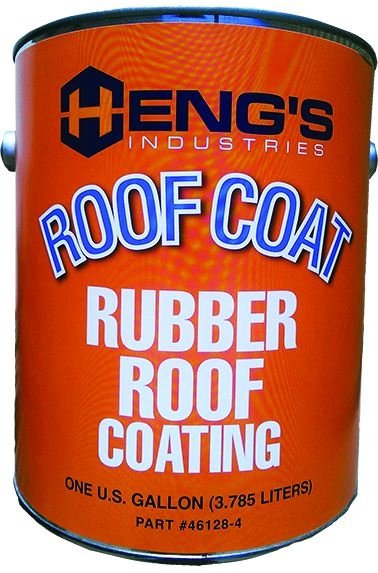 Hengs Industries 46128-4 - Rubber Roof Coating 1 Gallon (3.785 L) - Young Farts RV Parts
