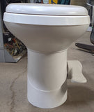 High Profile Toilet Foot Pedal White