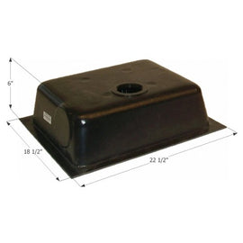 Buy Icon 13 Gallon Waste Holding Tank - 12365 - 35 Inch x 18 Inch x 9 Inch  Online - Young Farts RV Parts