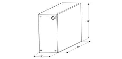 Icon 12724 Fresh Water Tank - Young Farts RV Parts