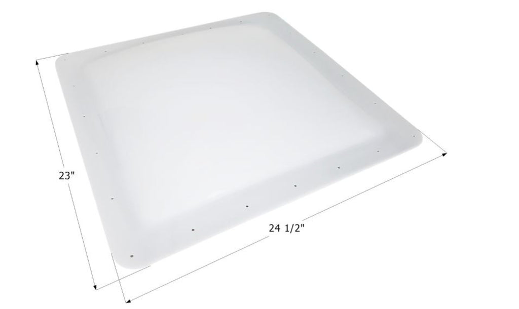 Icon 14198 Skylight 19" x 20 1/2", White *SPECIAL ORDER* - Young Farts RV Parts