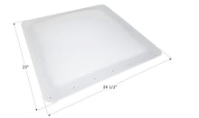 Load image into Gallery viewer, Icon 14198 Skylight 19&quot; x 20 1/2&quot;, White *SPECIAL ORDER* - Young Farts RV Parts