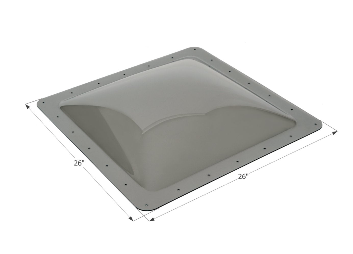 ICON SKYLIGHT SL2222S - 22" X 22" - SMOKE - Young Farts RV Parts