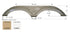 Icon Technologies 12256 - Keystone Tandem Fender Skirt Champagne FS2256 - Young Farts RV Parts