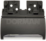 Interior Door Handle Dorman 97667 OE Replacement; Plastic And Metal; Black With Chrome Insert