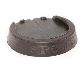 Jack Pad Stromberg Carlson JBP-S12.1 Molded EPDM Rubber, 12" Diameter, Black - Young Farts RV Parts