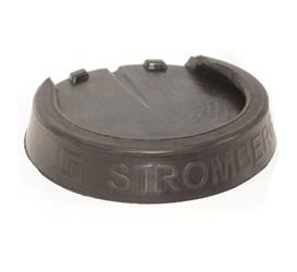 Jack Pad Stromberg Carlson JBP-S9.2 Molded EPDM Rubber, 9" Round, Black - Young Farts RV Parts