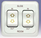 JR Products 12085 Double Slide Out Switch
