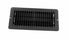 JR Products Heating/ Cooling Register - Rectangular Black - 02-29175 - Young Farts RV Parts