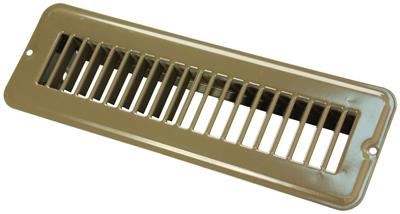 JR Products Heating/ Cooling Register - Rectangular Brown - 02-28935 - Young Farts RV Parts