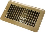 JR Products Heating/ Cooling Register - Rectangular Brown - 02-28975