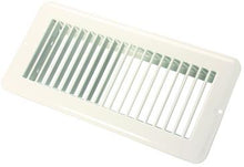 Load image into Gallery viewer, JR Products Heating/ Cooling Register - Rectangular White - 02-28985 - Young Farts RV Parts