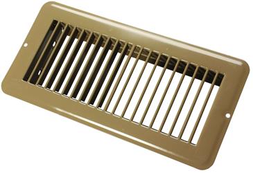 JR Products Heating/ Cooling Register - Rectangular White - 02-28985 - Young Farts RV Parts