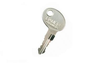Key AP Products 013-689003 Bauer AE; Replacement Key For Bauer AE Series Door Lock - Young Farts RV Parts