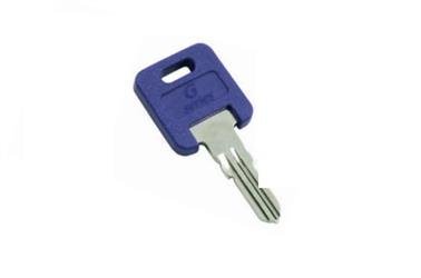 Key AP Products 013-690352 Global; Replacement Key For Global Series Door Lock - Young Farts RV Parts