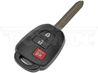 Key Fob Case Dorman 92068 OE Replacement; 2 Black Buttons/ 1 Red Button; Black - Young Farts RV Parts