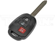 Load image into Gallery viewer, Key Fob Case Dorman 92068 OE Replacement; 2 Black Buttons/ 1 Red Button; Black - Young Farts RV Parts