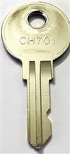 Load image into Gallery viewer, Key JR Products CH701-A Replacement Key For Camper Door Latch - Young Farts RV Parts